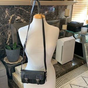 Vintage Gently Loved Leather Crossbody by COACH Silver Hardware